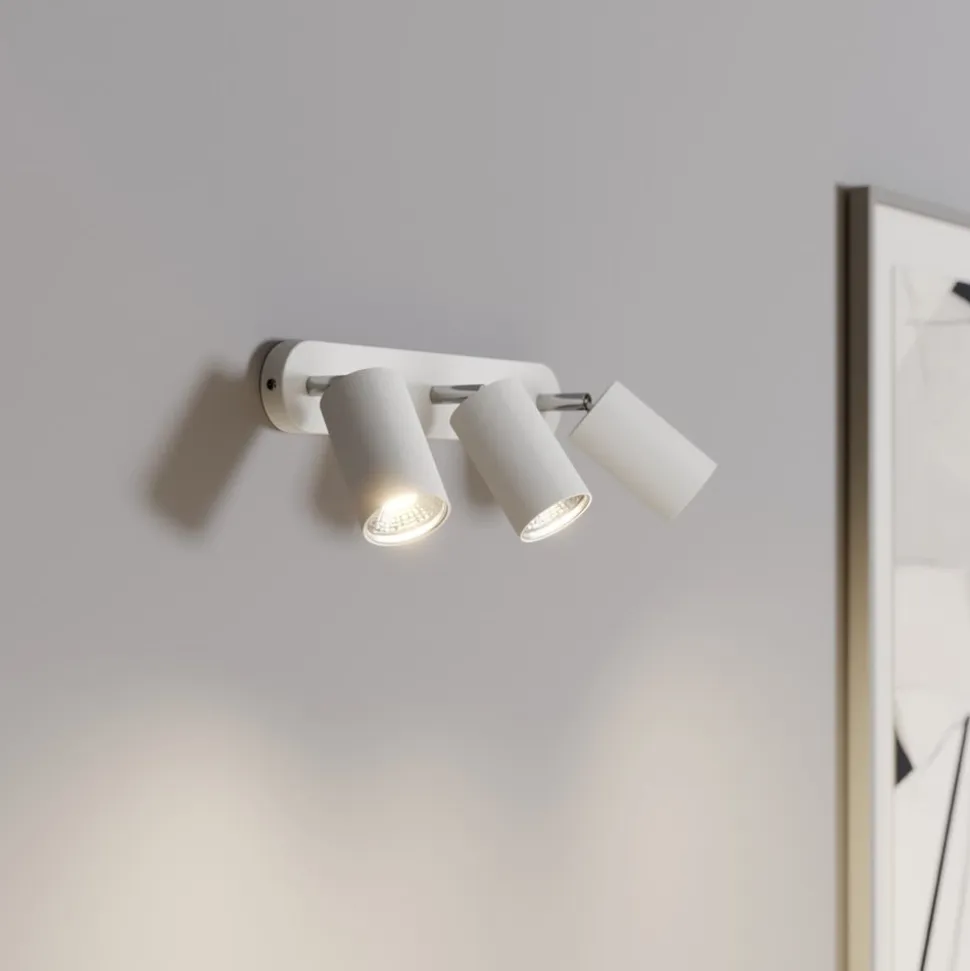 Vægspot Eye Spot med 3 lyskilder, hvid