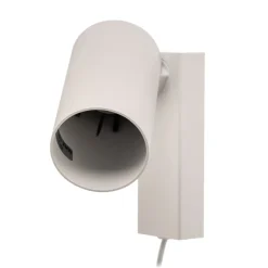 Vægspot Mono I med stik hvid