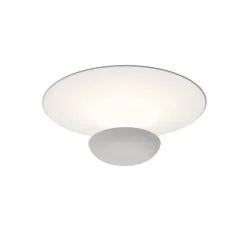 Vibia LED-loftslampe Funnel, hvid, aluminium, Ø 35 cm, 2.700K