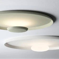 Vibia Top LED-væglampe Ø 60 cm hvid