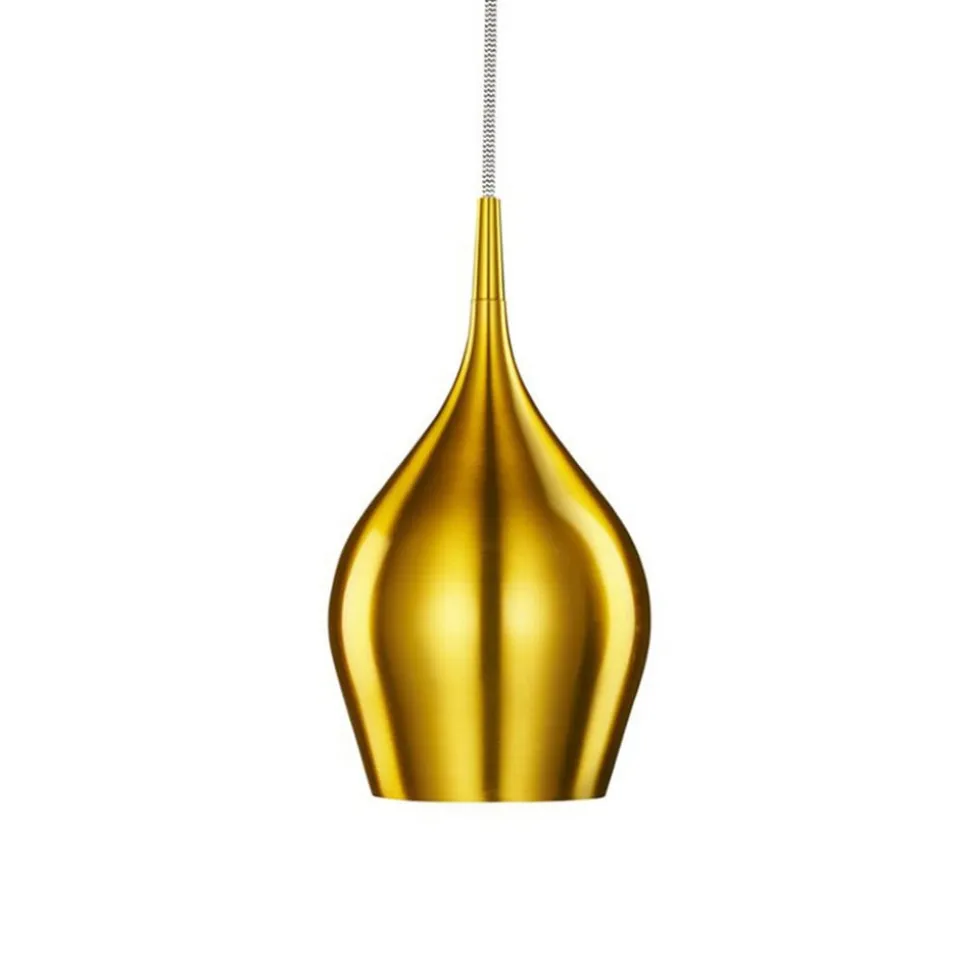 Vibrant hængelampe Ø 12 cm, guld
