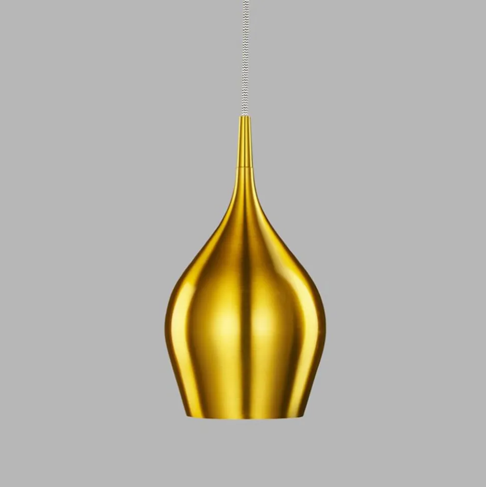 Vibrant hængelampe Ø 12 cm, guld
