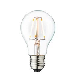Vilkårlig LED-pære, E27 Ø 6 cm 3,5 W 2.200 K dæmpbar