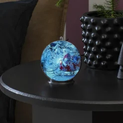 Vinterlandskab 3D-hologramkugle, 42 LED’er
