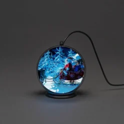 Vinterlandskab 3D-hologramkugle, 42 LED’er
