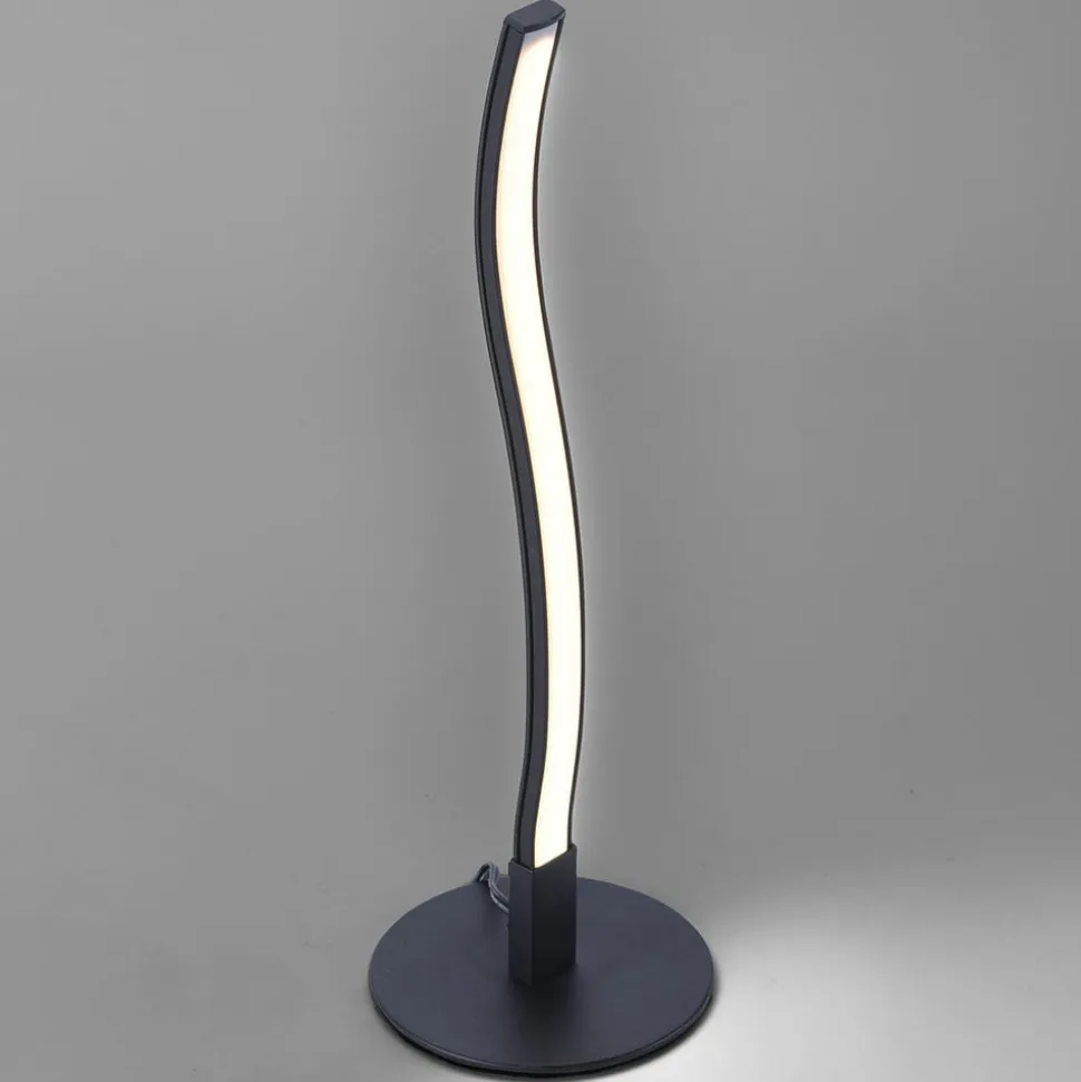 Wave LED-bordlampe 3.000K 30cm sort