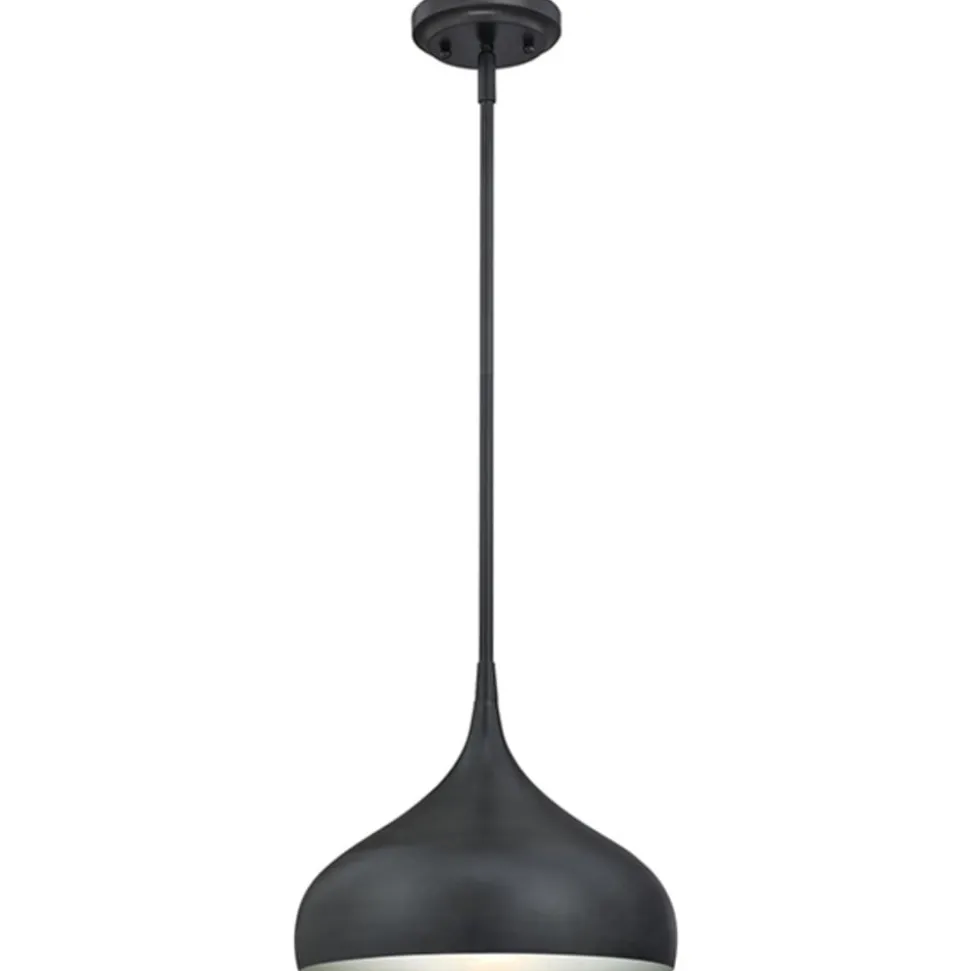 Westinghouse 6329440 hængelampe, mat grå, sølv