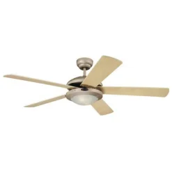 Westinghouse Comet Titan ventilator, hvid og ahorn