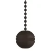 Westinghouse kugle trækkæde ventilator bronze