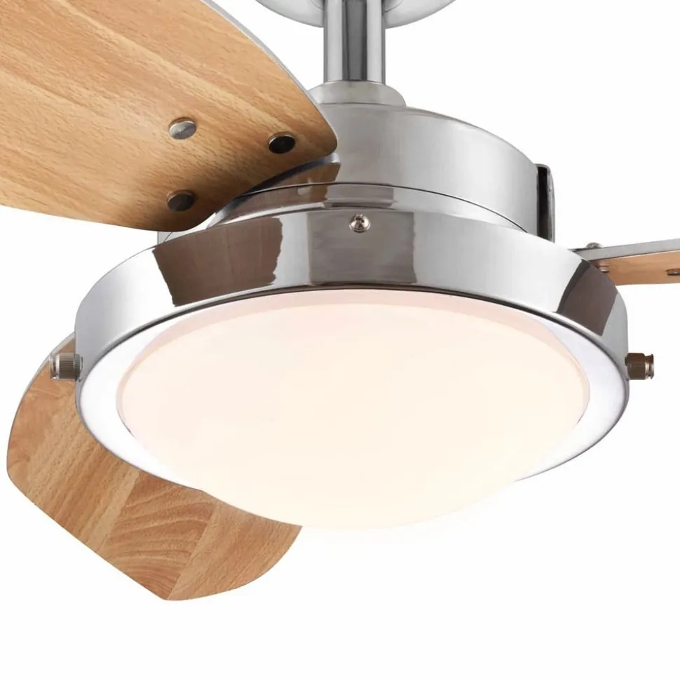 Westinghouse Wengue loftventilator, E14-lampe