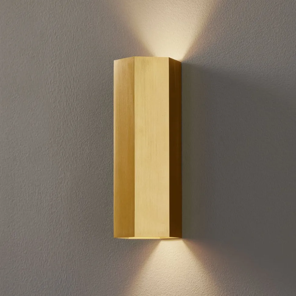 WEVER & DUCRÉ Hexo mini 2.0 væglampe 20 cm guld