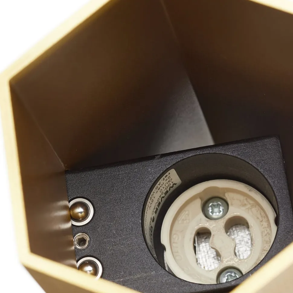 WEVER & DUCRÉ Hexo mini 2.0 væglampe 20 cm guld
