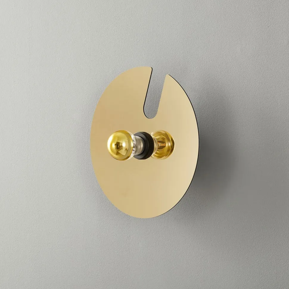 WEVER & DUCRÉ Mirro 1.0 væg 30 cm sort/guld