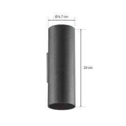 WEVER & DUCRÉ Ray mini 2.0 væglampe sort