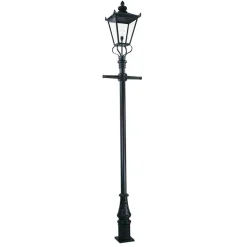 Wilmslow lygtepæl, sort, 1 lyskilde, højde 330 cm