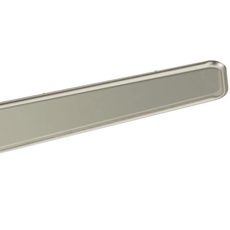 Xety LED-loftventilator, nikkel/creme