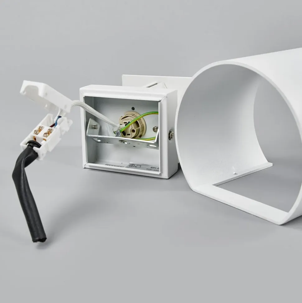 Xio LED-væglampe, bredde 13 cm, hvid