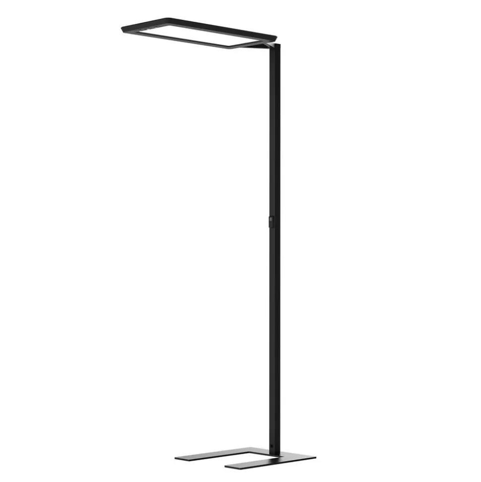 Yara.single LED-gulvlampe VTL, BT, LTX, sort