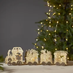 Yuletide LED-dekorationslampe som juletog