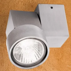 Zarina spotlight, metal, 10 cm høj, drejelig, GU10