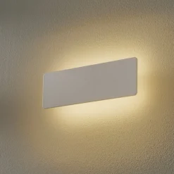 Zig Zag LED-væglampe hvid, bredde 29 cm