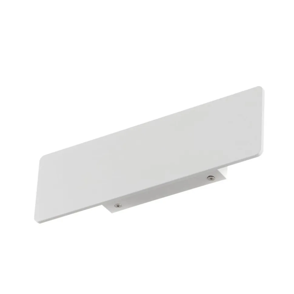 Zig Zag LED-væglampe hvid, bredde 29 cm