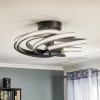 Zoya LED-loftslampe, sort
