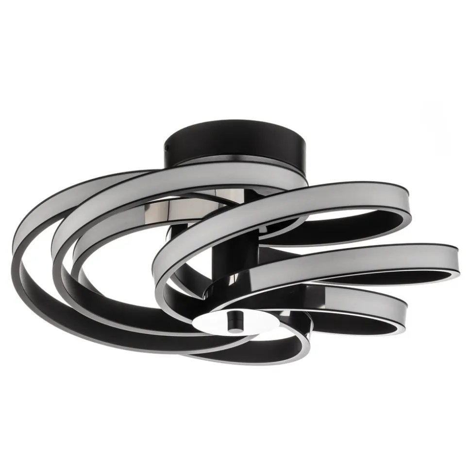 Zoya LED-loftslampe, sort