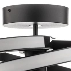 Zoya LED-loftslampe, sort