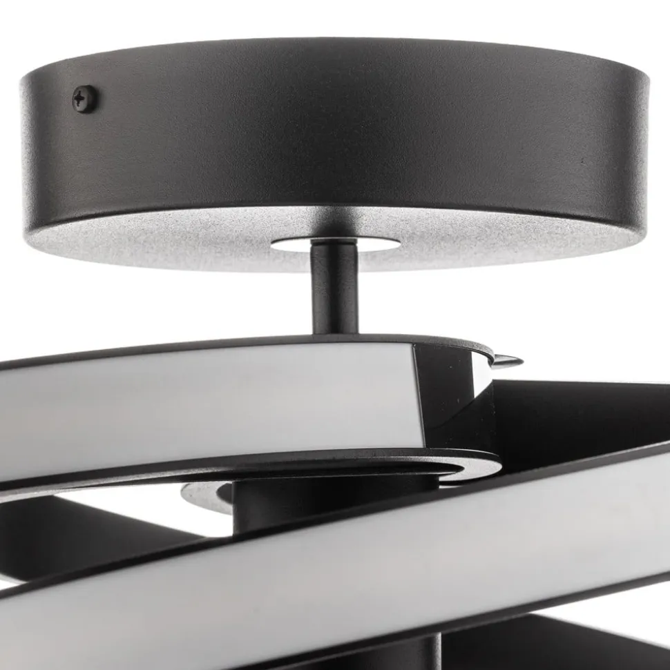Zoya LED-loftslampe, sort